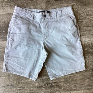 RSQ men’s Gray Flat Front Shorts Casual Style